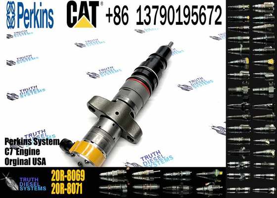 High Quality Fuel Injector 20R-8056 20R-8066 20R-9079 Is Suitable for Caterpillar C7 Diesel Engine