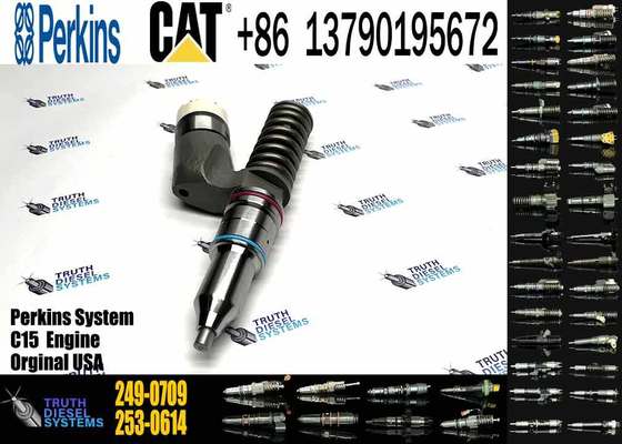 Fuel Injector 211-3022 249-0709 10R-0956 2113022 2490709 for 3406E C15 C18 Engine