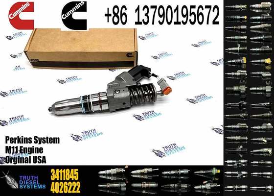 FOR Cummins Qsm11 Engine Fuel Injector Assembly 3411845 Construction Machinery Excavator Accessories Nozzle