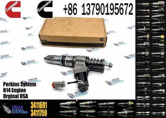 High Quality Price for Cummins N14 Series diesel Engine Parts Construction Machinery Parts Common Rail Injector OE 3411691