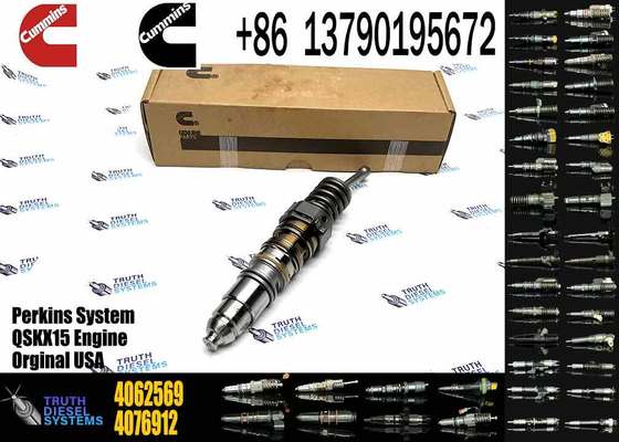 New Stainless Steel Fuel Injector for Cummins QSKX15 Diesel Engine (Part Numbers 4062569 4088665 4954888 1764364)