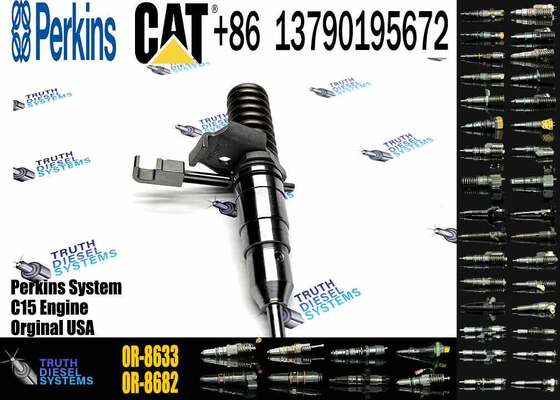 0R-8633 162-0218 Diesel Fuel Injector 1620218 0R8633 for Engine 3508B 3512B 3516B