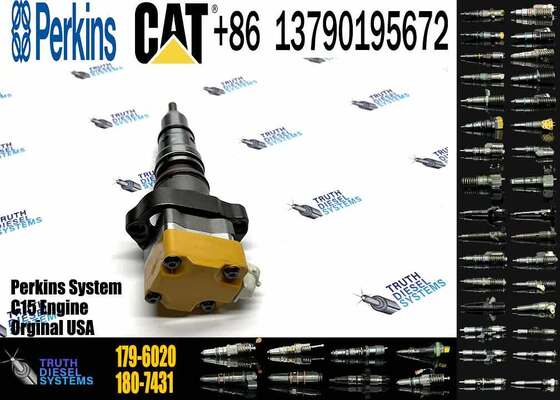 High Quality Fuel Injector 174-7528 20R-4148 179-6020 for 3412E 3408 Engine