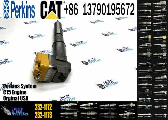 Brand-New CAT174-7526 232-1172 Diesel Injector for 3412 Engine Construction Machinery Parts with 1 Year Warranty