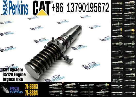 Diesel Common Rail Fuel Injector 4P-9077 7E-3383 0R-2925 for Caterpillar Cat 3508 3512 3516 Engine