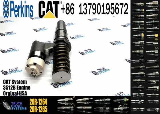 Fuel Injector 392-0200 20R-1264 3920200 20R1264 Compatible with Cater Pillar for CAT 3508 3512 3516 3524 diesel Engine