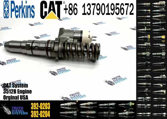 Common Rail Fuel Injector 392-0203 20R-1267 CAT 994D Injector 392 0203 20R 1267 for Caterpillar Machinery Diesel Engine Parts