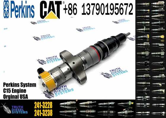 New Excavator Diesel Injector Model 238-8901 328-2586 241-3228 10R-4763 241-3238 Replacement for C-a-t C7 Injector 387-9427