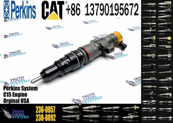 E330D E336D Excavator Common Rail Fuel Inyector Nozzle diesel Injector 236-0957 10R-9002 for Cater-pillar C9 Engine