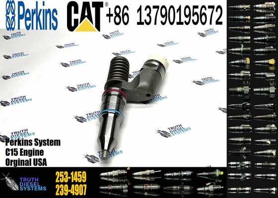 Excavator Spare Parts C11 Fuel Injector 249-0712 253-1459 Construction Machinery Injector Assy for caterpillar