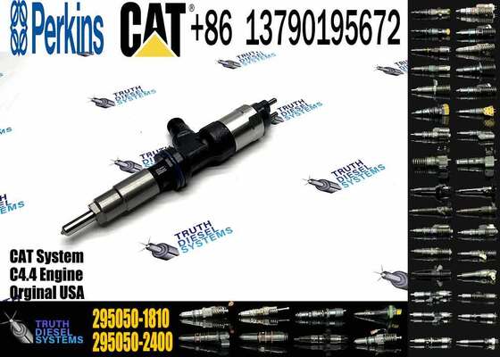 Excavator Parts Diesel Common Rail Injector 295050-0421 370-7287 3707287 295050-1810 418-3229 4183229