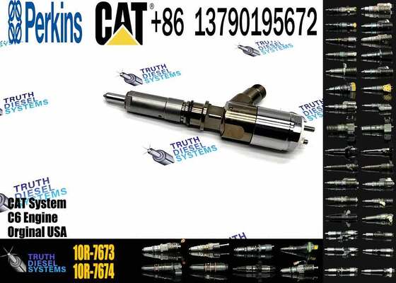 ORIGINAL C6.4 Diesel Parts Injector 320-0690 Common Rail Fuel Injector 10R-7673 10R7673 for C4.4 C6.6 for caterpillar