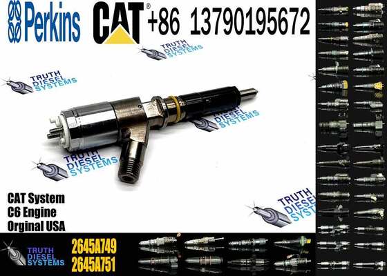 High Quality Fuel Injector for Ca-terpillar 323D Excavator Perkins Engine 2645A735 2645A719 2645A749 3200690 320-0690 10R7673