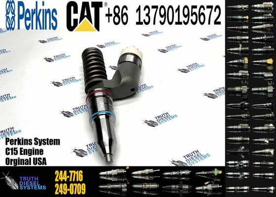 High Quality Diesel Injector 244-7716 249-0709 10R-9236 diesel Fuel Injectors 2447716 for Caterpillar C15