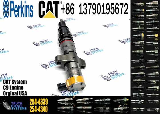 330D Excavator Fuel Injector 387-9434 387-9433 254-4339 for Caterpillar Engine C7 C9