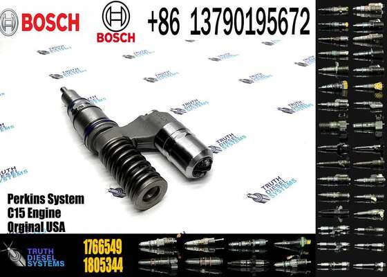 Diesel Common Rail Fuel Injector for Scania Excavator Engine Model 1734493 1766549 1920420