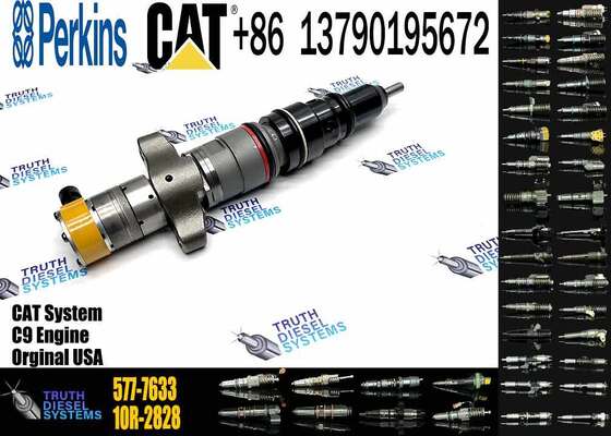 Diesel Engine Parts Common Rail Fuel Injector 577-7633 for CAT C9 330D 340D 336D Excavator CNDIP Factory Price