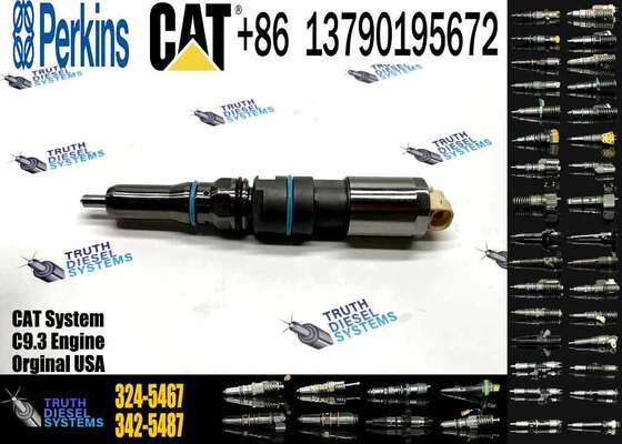 New Condition Aluminum Diesel Fuel Injector Model 304-3637 324-5467 342-5487 363-0493364-8024 Injection Valves for Engine Fuel