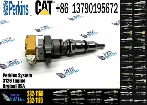 128-6601 178-0199 1286601 Fuel Injector Common Rail Injector for 3126B 3126E Engine 120H 135H Motor Grader 953C 963C Loader