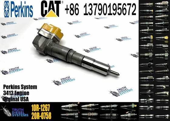 128-6601 178-0199 1286601 Fuel Injector Common Rail Injector for 3126B 3126E Engine 120H 135H Motor Grader 953C 963C Loader