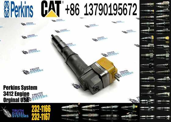 CAT common rail injecto 10R-1265 232-1166 232-1175 is suitable for CAT3126 diesel engine injector assembly