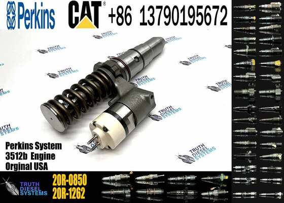 Diesel Fuel Injector 249-0746 20R-0850 3524B Engine Construction Machinery Parts 162-8813 386-1767 Crawler Excavator BUER Brand