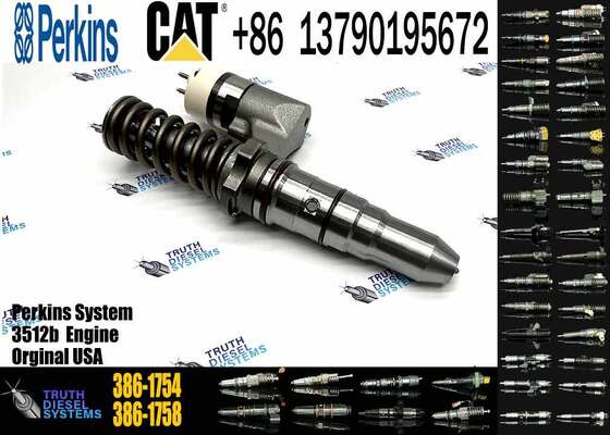 High-quality Diesel Common Rail Diesel Fuel Injector 386-1754 for Heavy Truck Engines