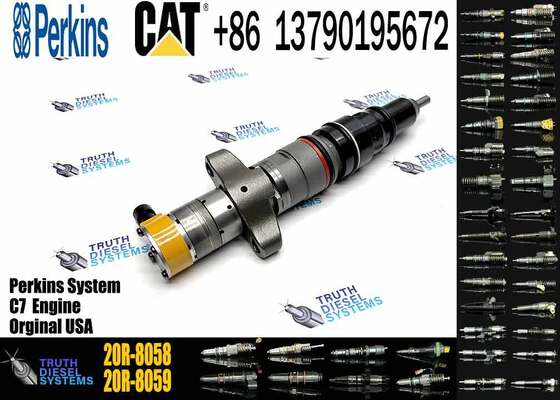 Diesel Engine Parts Fuel Injector 20R-8058 20R8058 for CAT C7 Excavator Engine