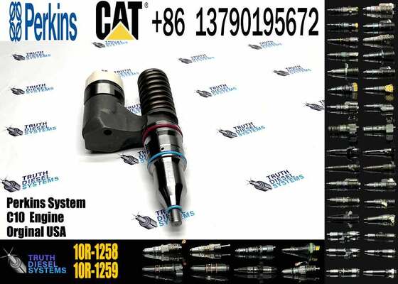 High-quality Fuel Injector 10R-1258 10R1258 for CAT Engine C10 Series