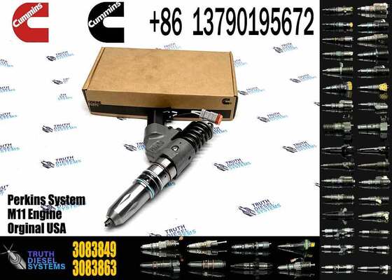 New Construction Machinery Fuel Injector Parts for C-UMMINS Diesel Engine Compatible with M11 3411 756 3083849 3087557 4307516