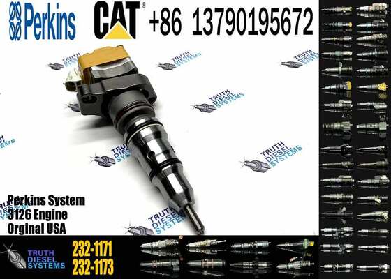 128-6601 178-0199 1286601 Fuel Injector Common Rail Injector for 3126B 3126E Engine 120H 135H Motor Grader 953C 963C Loader