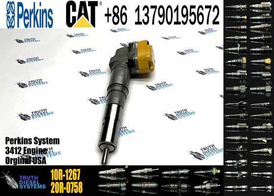 New 3412E 3408 Diesel Fuel Injector for Excavator Engine Parts 232-1171 10R-1267 232-1183 10R-1266 4CR01974