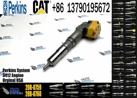 C3126 Common Rail Diesel Engine Injection Valves 20R-0759 Injection Valves Injector 20R-0759 for Ca-terpillar C3126
