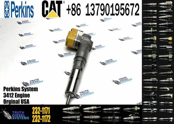 Excavator 3408 3412E Diesel Engine Fuel Injector 232-1171 2321171 10R1267 INJECTOR GP