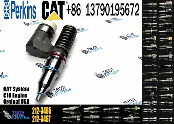 ORIGINAL Fuel Injector 10R-0961 212-3465 for  C-AT Engine C-10 3176 3176C 3196 Challenger 65E 75D 85D