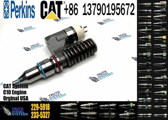 Excavator Injector 10R1814 10R-1814 2295918 229-5918 for C12 Engine Parts Diesel Nozzle Assembly
