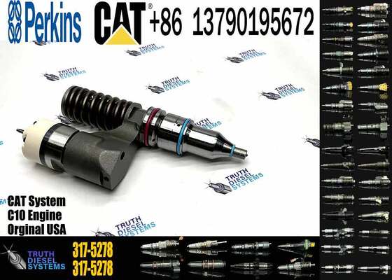 Excavator Injector 1705240 170-5240 20R0055 20R-0055 3175278 317-5278 for C12 Engine Parts Diesel Nozzle Assembly Auto Parts