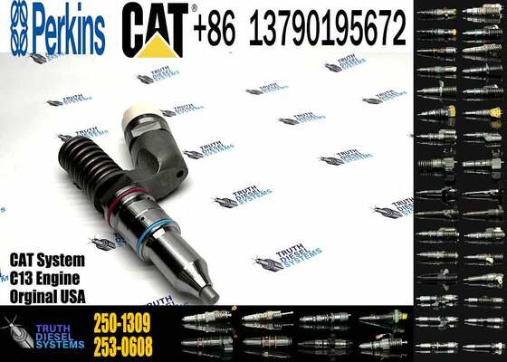 Genuine Brand New for C-aterpillar C13 Fuel Injector 250-1309 249-0705 10R-3147 10R-2977 10R-1305 Construction Machinery Parts