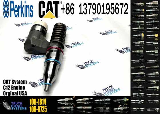 Excavator Parts Diesel C12 Engine Injector 208-9160 0R-9595 1OR-1814 OR-4987 161-1785 New Stainless Steel Injector for Excavator