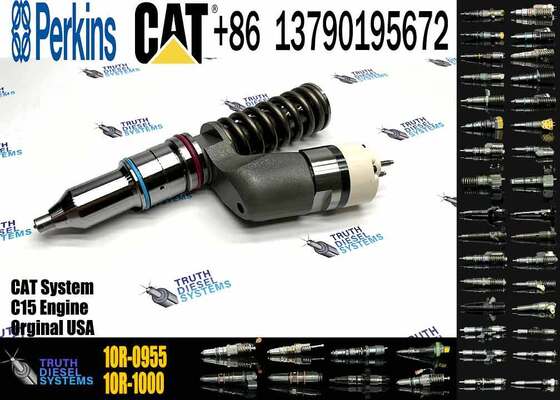 Excavator Parts Diesel C12 Engine Injector 208-9160 0R-9595 1OR-0955 OR-4987 161-1785 OR-9530 New Stainless Steel Injector for Excavator