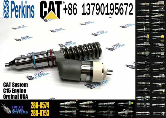 Excavator Injector 2800574 280-0574 10R8989 10R-8989 for C15 Engine Parts Diesel Nozzle Assembly