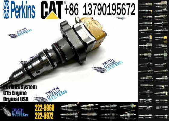 Excavator Injector 222-5968 196-1401 1961401 222-5967 2225967 10R-9238 0R-9349173-9267 for 3126 Engine Parts Diesel Nozzle Assembly