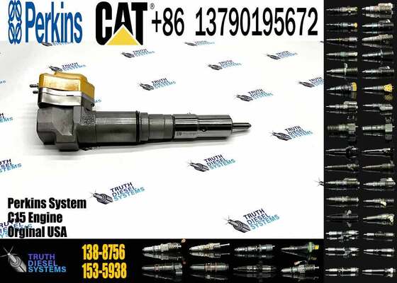 New Diesel Engine Fuel Injector 138-8754 0R-8624 153-5938 20R-4148 for Engine Industrial 138-8756 3412E
