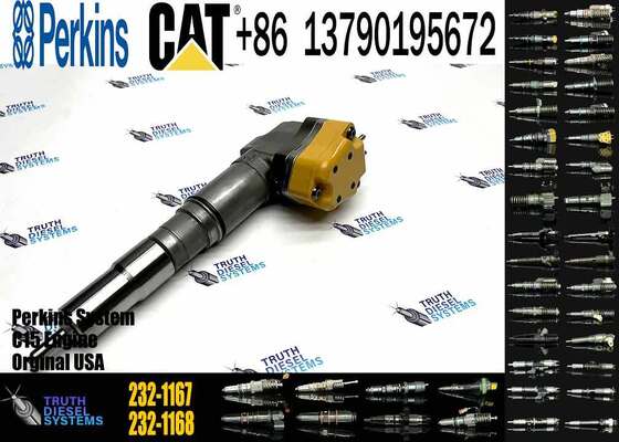 Diesel Fuel Injector 153-5938 232-1168 156-3895 204-2467 232-1167 173-4059 for Cater-pillar CAT Engine 3412E 3412 Tractor