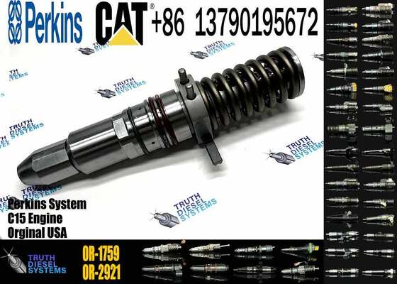 New Diesel Engine Injector for Cater-pillar C3512A Common Rail 0R-1759 7E-9983 9Y-4544 0R-3883 0R-0906 7C-4173 6I-3075 7C-9578