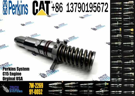 New Diesel Engine Injector 7W-2269 7C-4174 7E-3384 7C-9577 7E-8836 7E-3382 7C-4184 for Cater-pillar C3512A Common Rail Steel