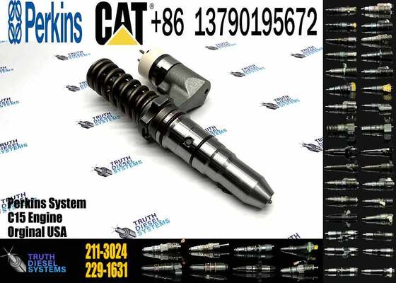 10R-1273 10R1273 211-3024 10R-0958 10R-8502 C15 C18 Engine Part Injector 2113024 10R0958 10R8502 291-5911 2915911 Fuel Injector