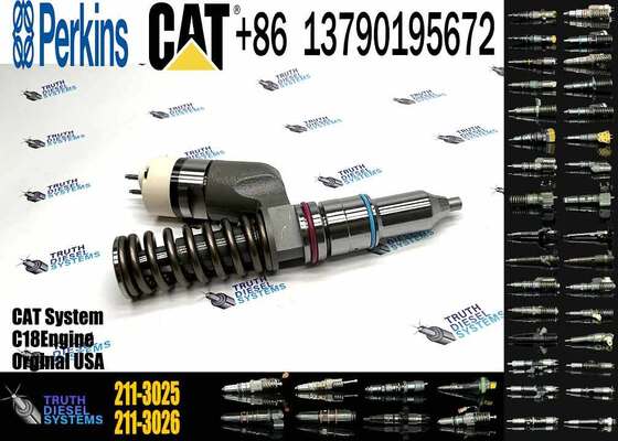 Engine Parts Diesel Fuel Injector 211-3025 0R-9803 10R-0955 176-1150 for Engine C15 C18 3406C 3406E