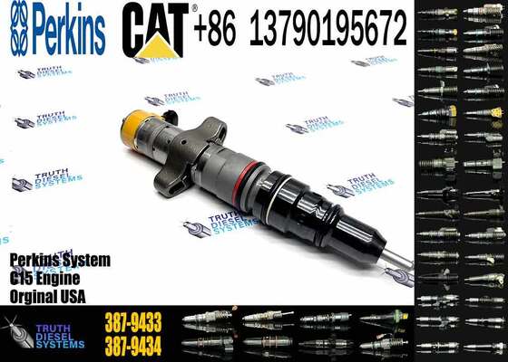 Excavator Fuel Injector 387-9431 387-9432 387-9433 387-9436 Common Rail Injector for C7 C9 3406e Diesel Engine Parts