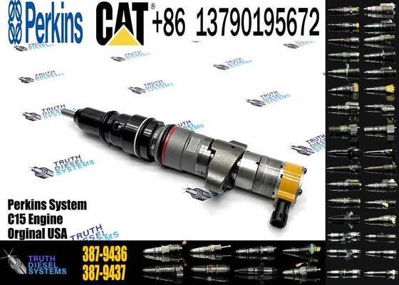 266-4446 387-9432 387-9436 225-0117 Excavator Diesel Injector Stable Atomization Bulk Available CAT C9 Replace 225-0117